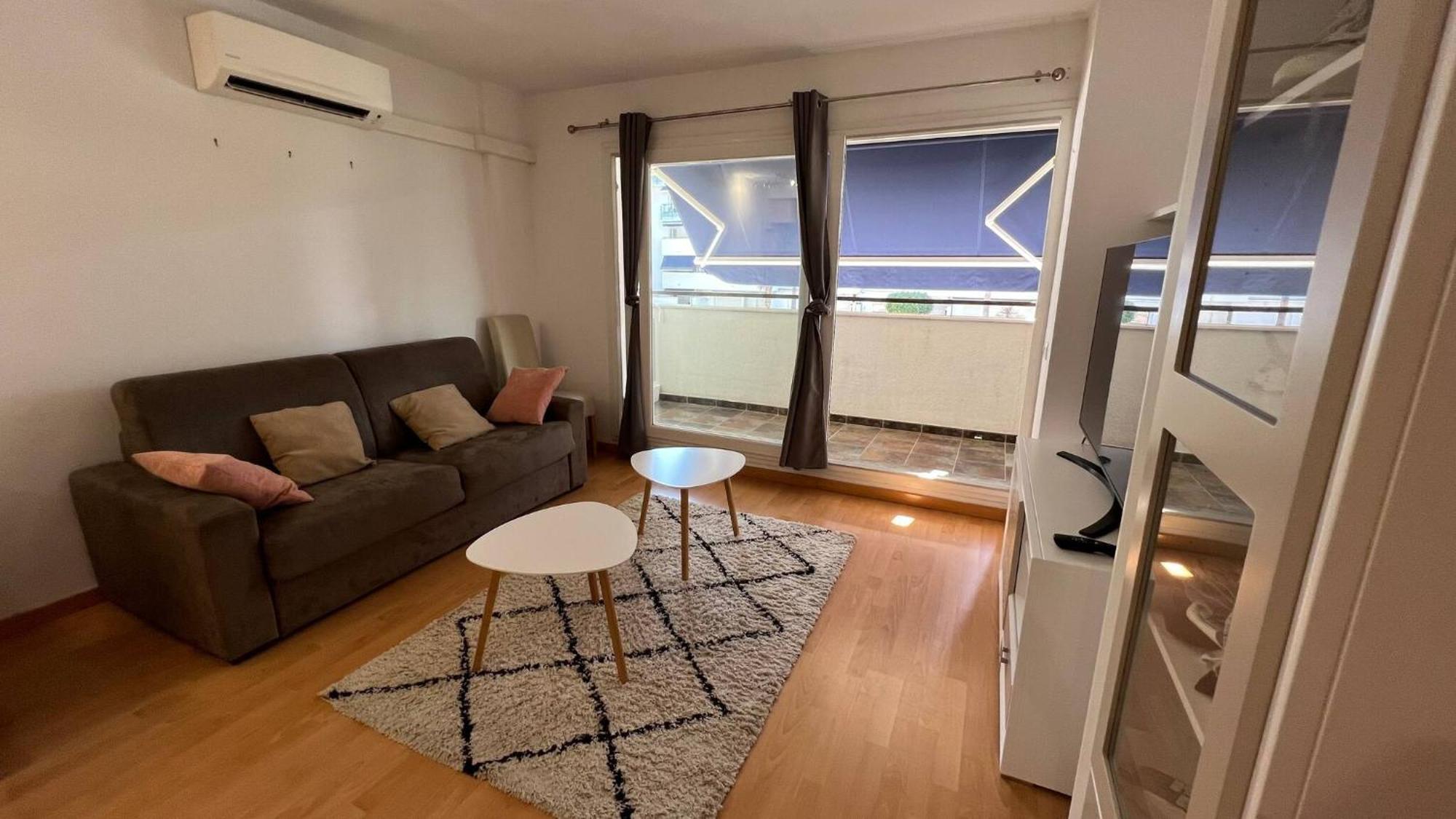 Bonito Apartamento Con Parking Y Piscina En Roses Av-53 Exterior photo